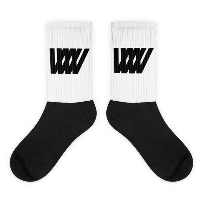 DW Close - Black foot socks - What's Really Dope