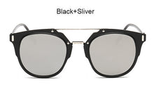 TSHING Women Men Cat Eye Sunglasses Fashion Female UV400 Mirror Sun Glasses Cheap Ladies Flat Sunglass Oculos Feminino - What's Really Dope