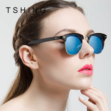TSHING Classic Half Metal Club Sunglasses Men Women Brand Designer Glasses Mirror Sun Glasses Fashion Gafas Oculos De Sol UV400 - What's Really Dope