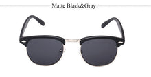 TSHING Classic Half Metal Club Sunglasses Men Women Brand Designer Glasses Mirror Sun Glasses Fashion Gafas Oculos De Sol UV400 - What's Really Dope