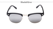 TSHING Classic Half Metal Club Sunglasses Men Women Brand Designer Glasses Mirror Sun Glasses Fashion Gafas Oculos De Sol UV400 - What's Really Dope