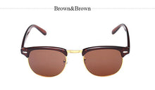 TSHING Classic Half Metal Club Sunglasses Men Women Brand Designer Glasses Mirror Sun Glasses Fashion Gafas Oculos De Sol UV400 - What's Really Dope