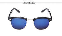 TSHING Classic Half Metal Club Sunglasses Men Women Brand Designer Glasses Mirror Sun Glasses Fashion Gafas Oculos De Sol UV400 - What's Really Dope