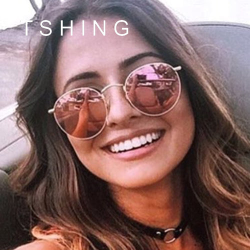 TSHING Superstar Vintage Original Clear Round Glasses Frame Retro Brand Designer Women Men Circle Sunglasses Lady Oculos UV400 - What's Really Dope
