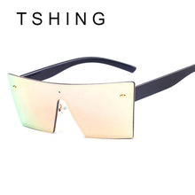 TSHING 2017 New Rimless Square Sunglasses Fashion Italy Brand Designer Men WomenIntegrated Mirror Sun Glasses UV400 - What's Really Dope