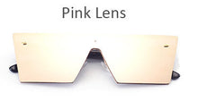 TSHING 2017 New Rimless Square Sunglasses Fashion Italy Brand Designer Men WomenIntegrated Mirror Sun Glasses UV400 - What's Really Dope