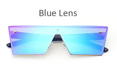 TSHING 2017 New Rimless Square Sunglasses Fashion Italy Brand Designer Men WomenIntegrated Mirror Sun Glasses UV400 - What's Really Dope