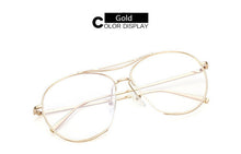 TSHING Women Fashion Glasses Frame Brand Designer Twin Beam Metal Eyeglasses Men Vogue For Myopia Optical Glasses - What's Really Dope