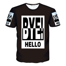 3D pattern design short sleeve summer t shirt men dress streetwear o neck t-shirts free shipping 23 - What's Really Dope