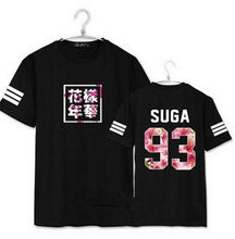 Hipster 2017 men New  T-shirt Bangtan Boys tops tees Jungkook jhope jin jimin v suga hip hop Style Print funny T shirt punk - What's Really Dope
